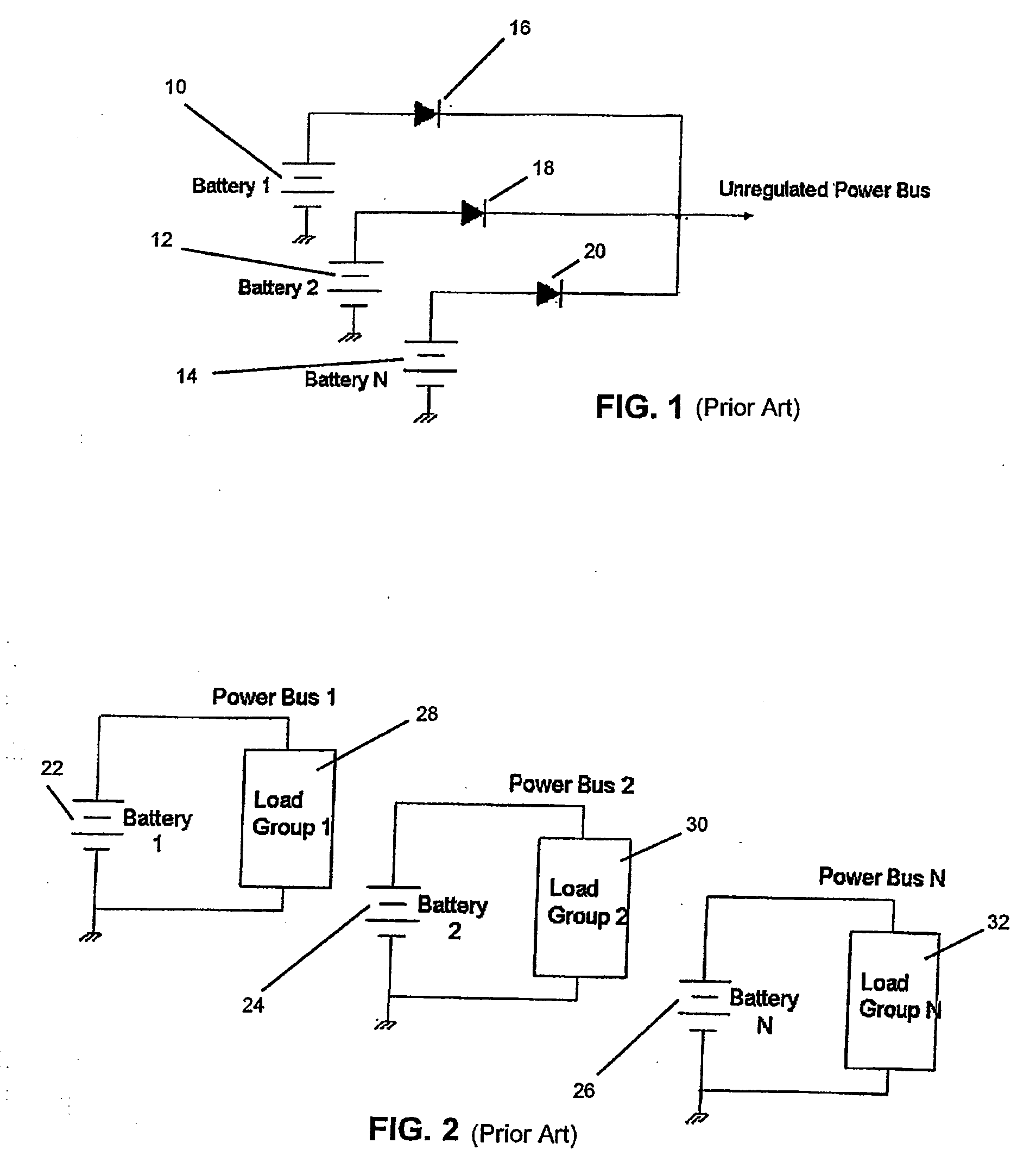 Battery discharge current sharing in a tightly regulated power system