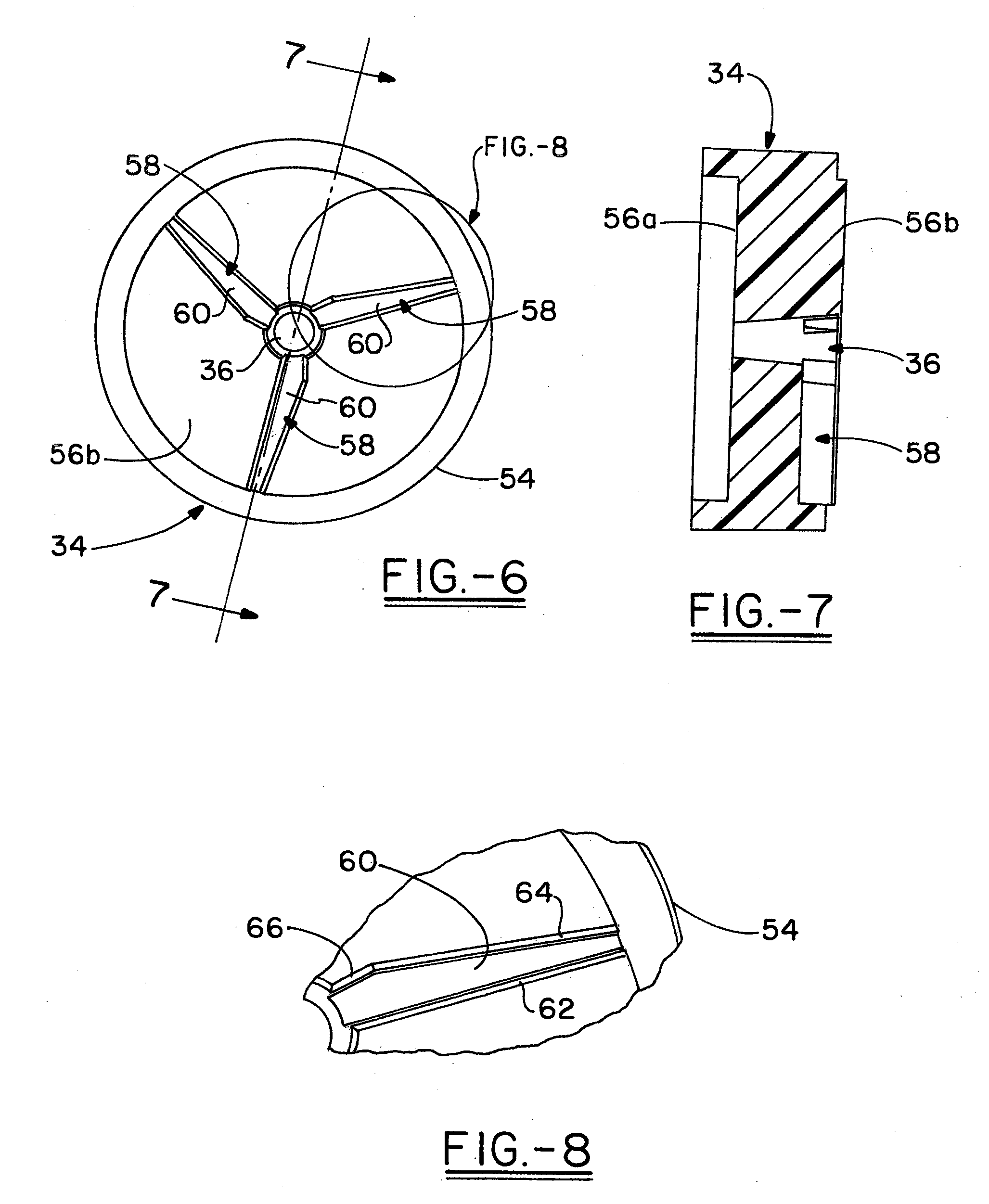 Dome pump spray assembly