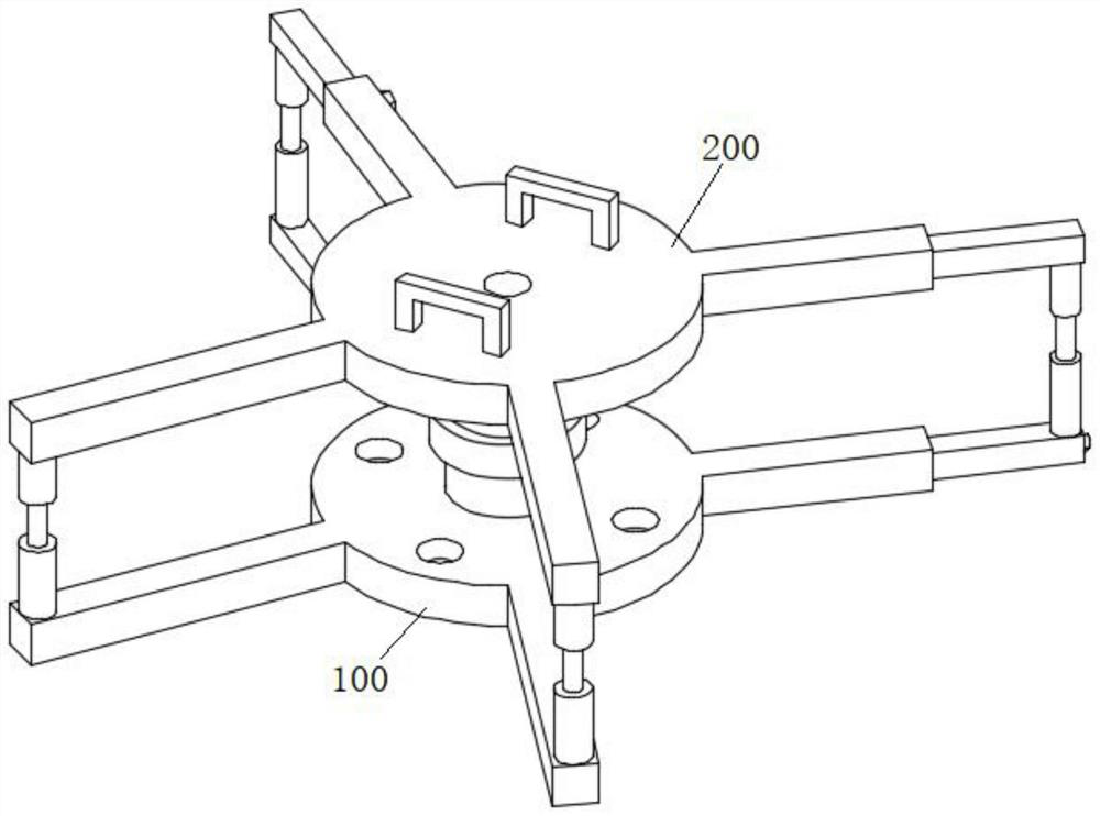 Vehicle-mounted spare tire storage rack