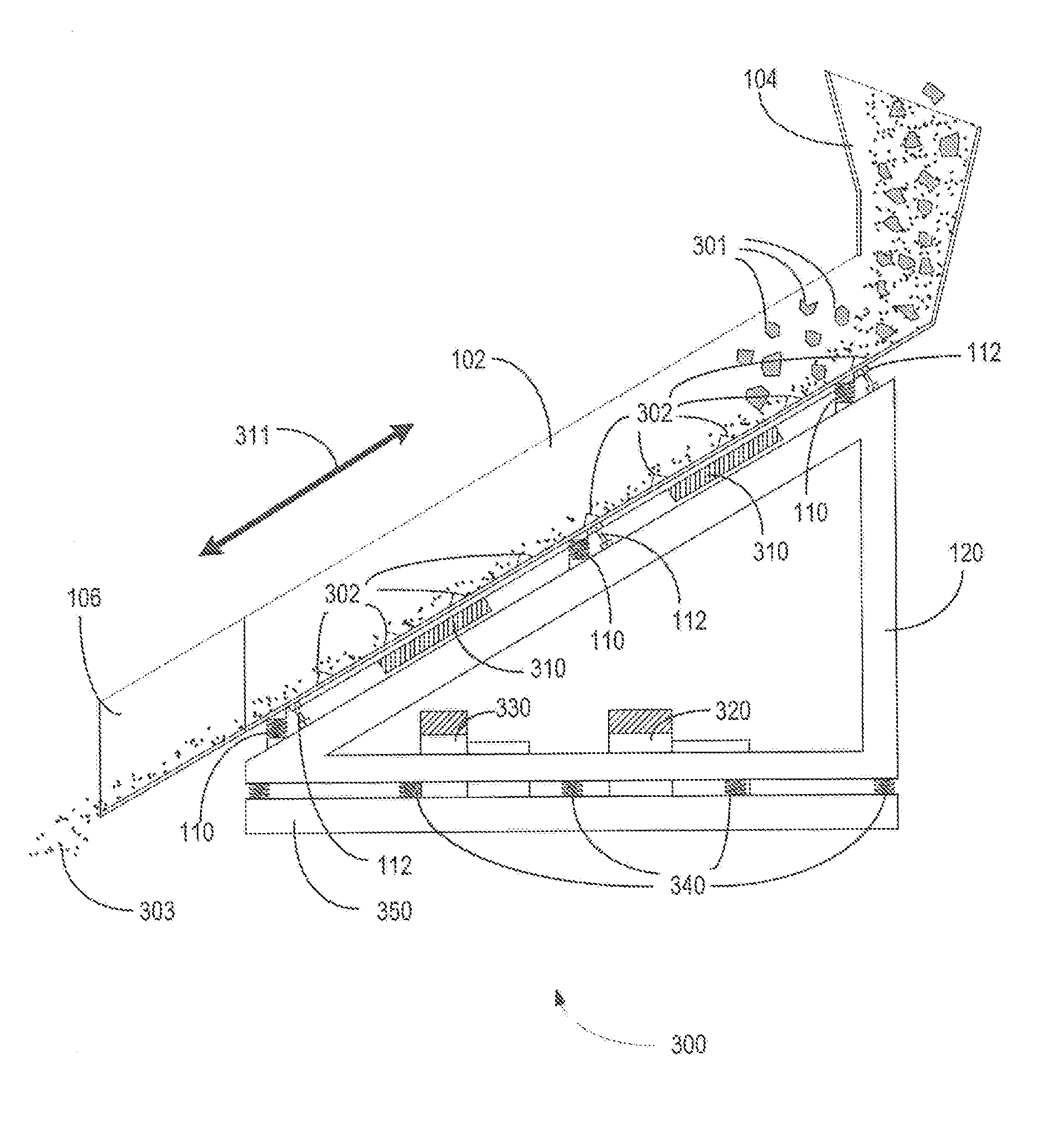 Method and apparatus for separating plastics from compost and other recyclable materials