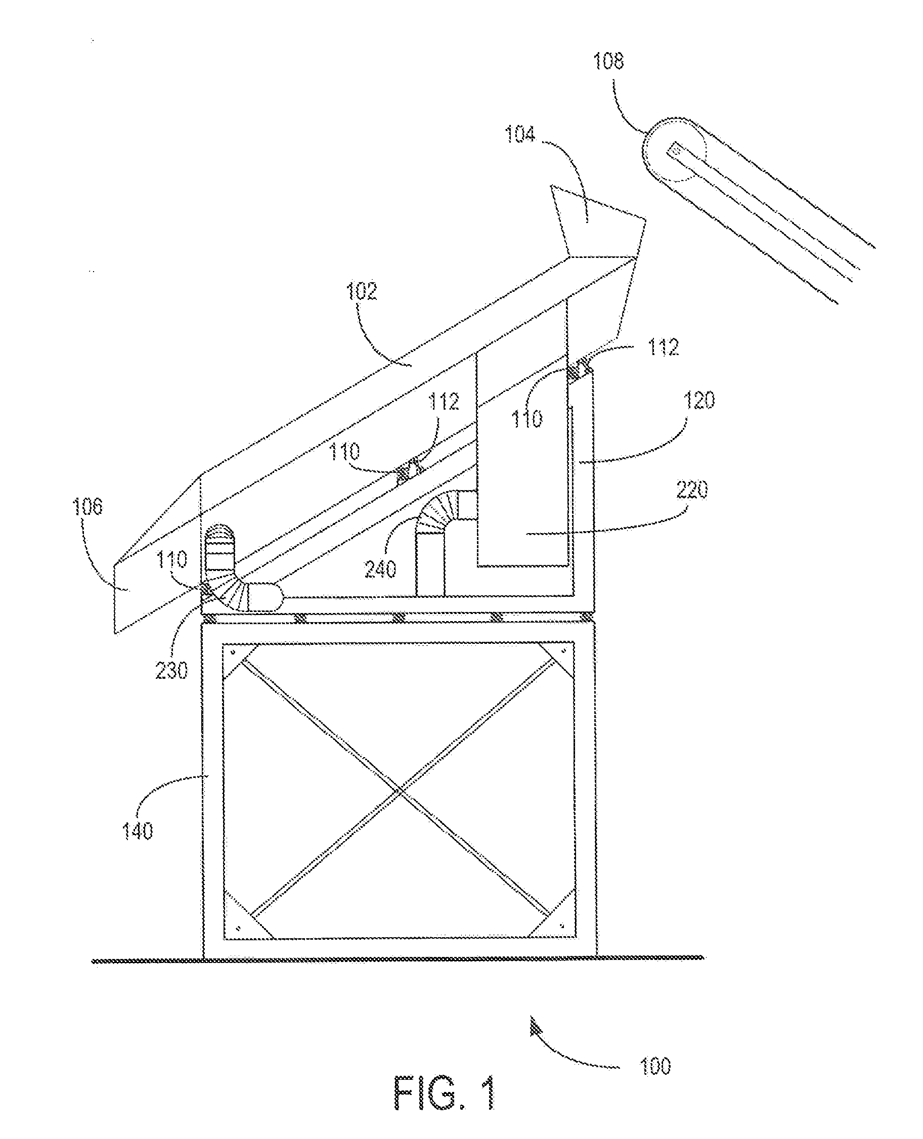 Method and apparatus for separating plastics from compost and other recyclable materials