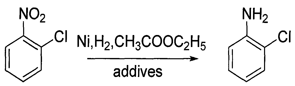 Method for preparing o-chloroaniline by catalytic hydrogenation
