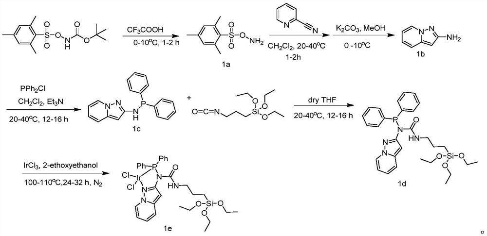 Catalyst for synthesizing replacement ketone compounds and preparation method