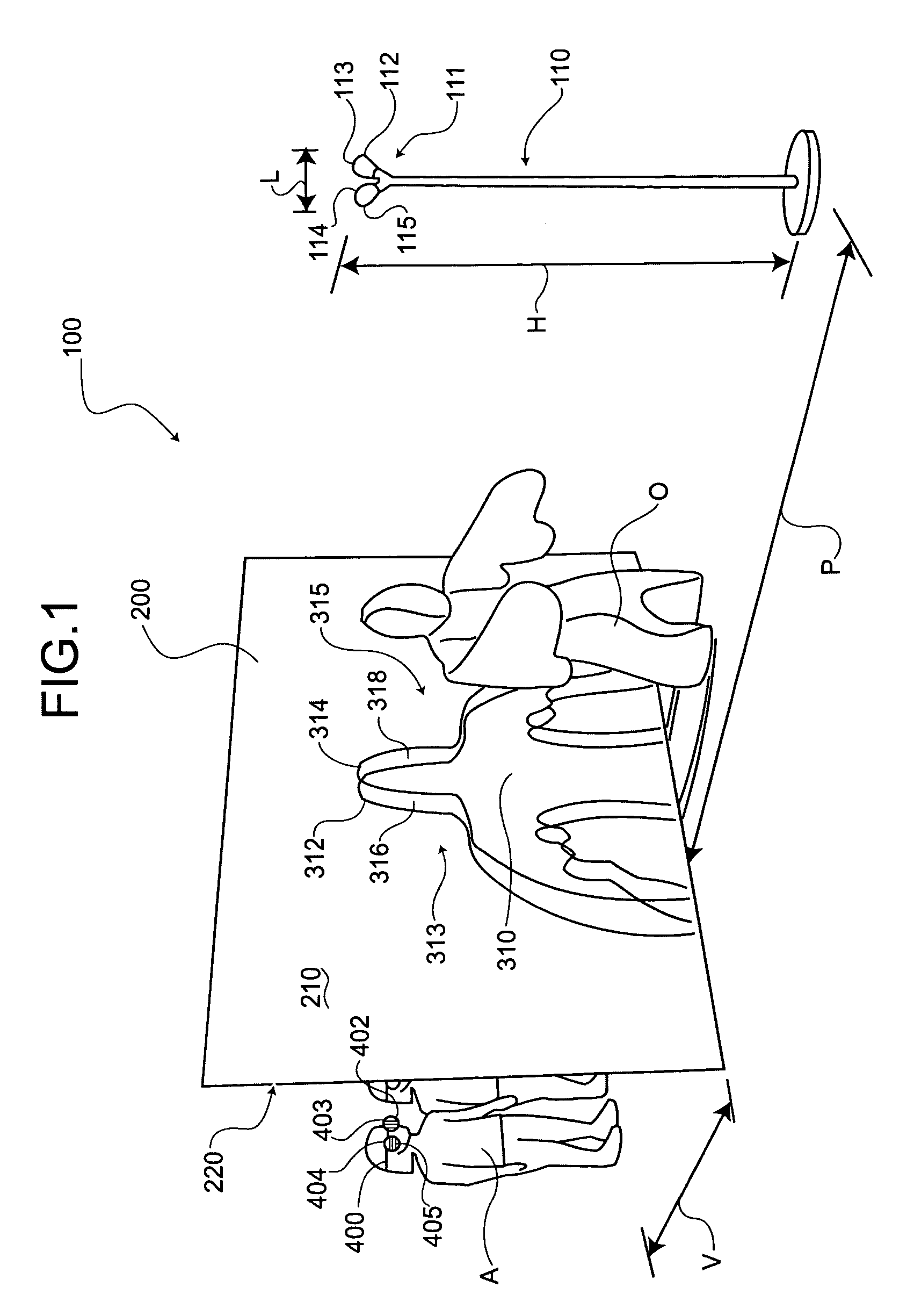 Three dimensional shadow projection system and method for home use