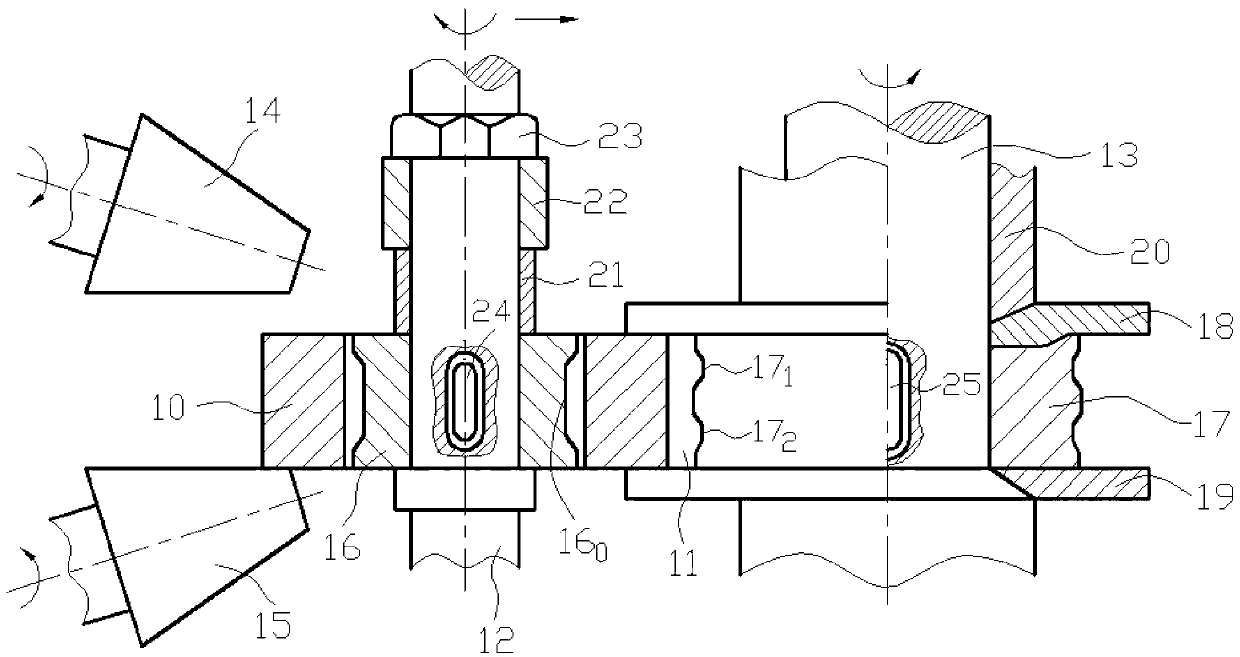 Roll-forming method of GH4648 high temperature alloy complex deformed section ring unit