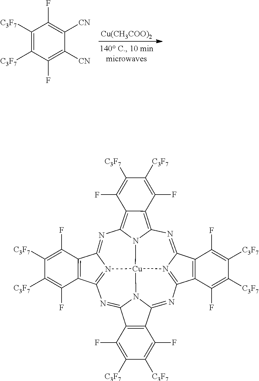 Microwave-Assisted Synthesis of Perfluorophthalocyanine Molecules