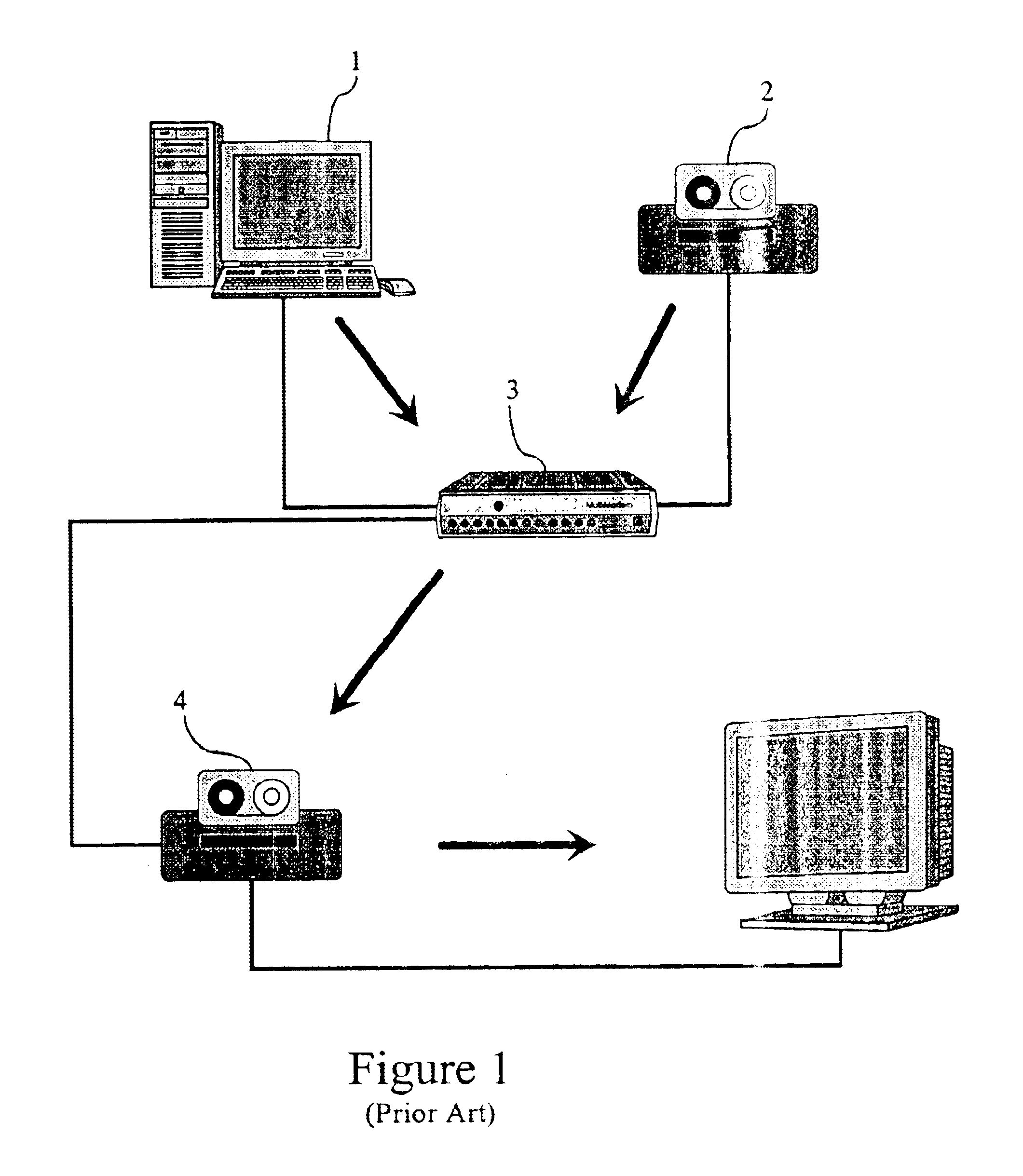 Method and apparatus for encoding control data in a video data system