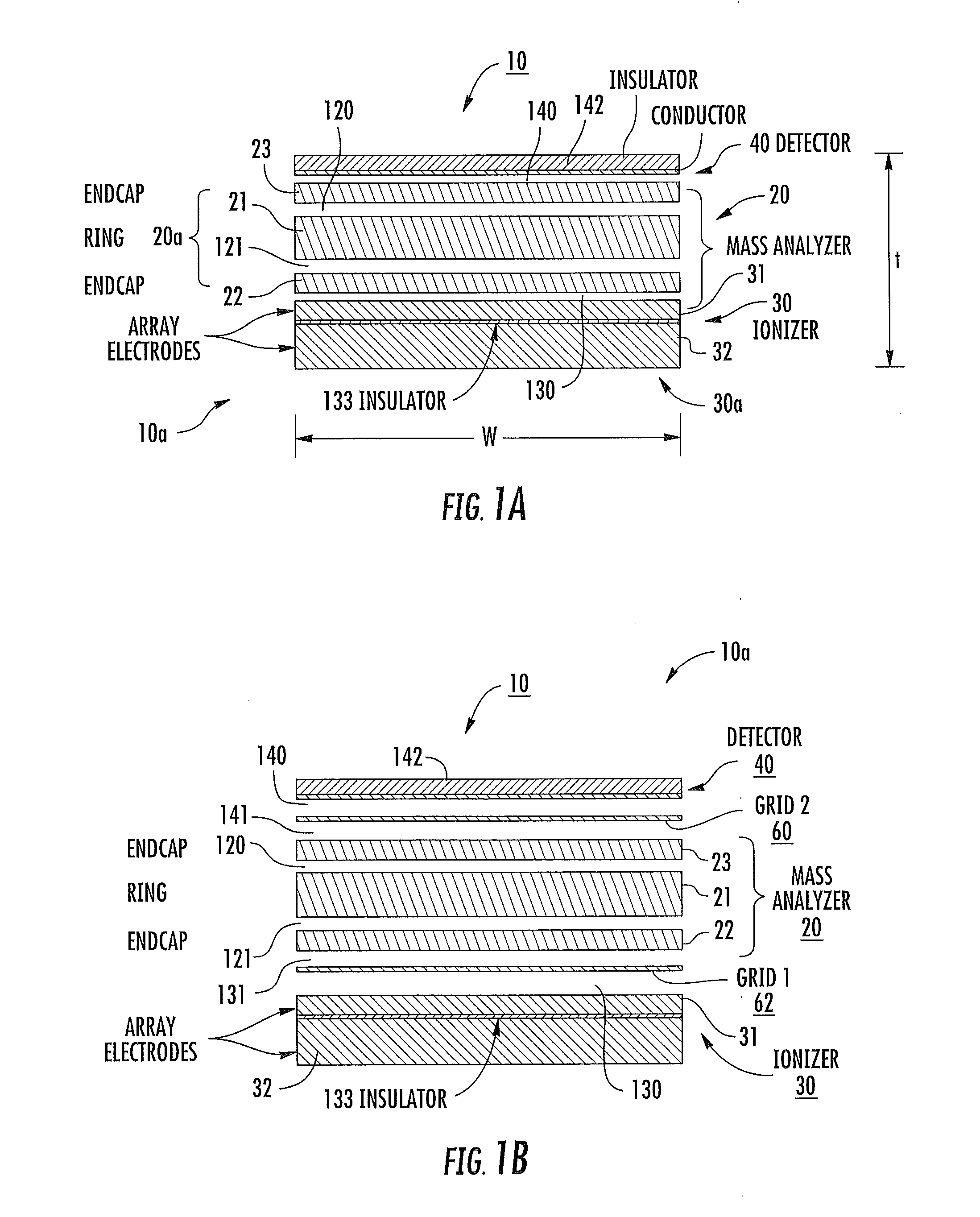 Microscale mass spectrometry systems, devices and related methods
