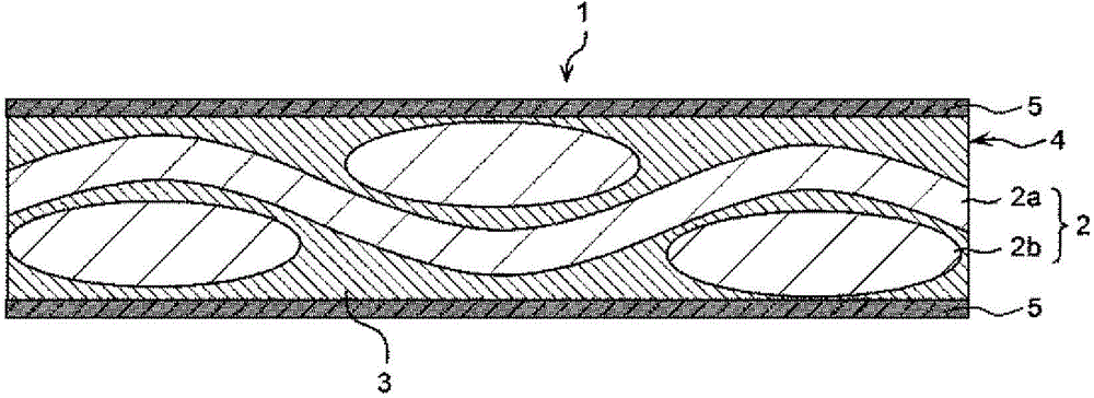 Transparent composite substrate and display element substrate