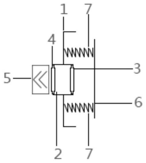 Cold and hot water pipeline connecting device capable of automatically closing or opening channel