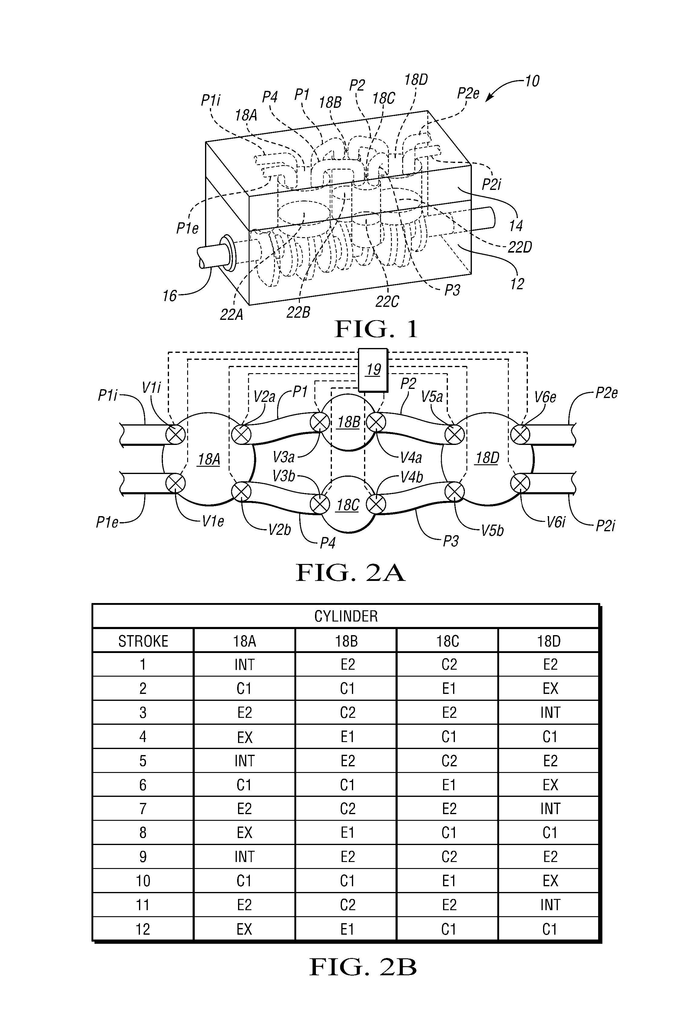 Engine with internal exhaust gas recirculation and method thereof