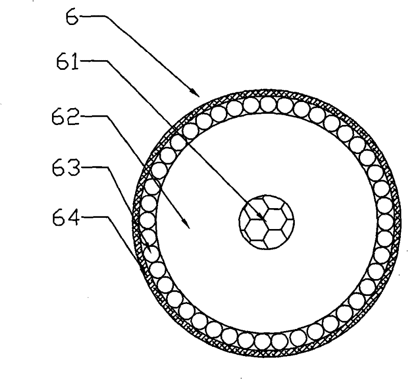 Multicore connecting line