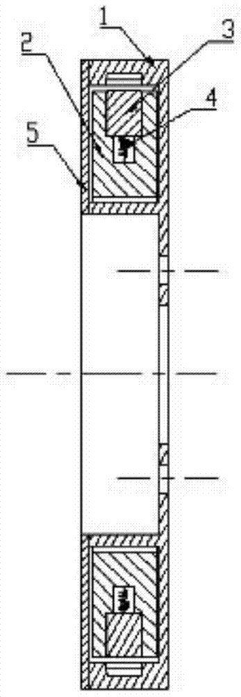 A shaft frequency regulator and engine