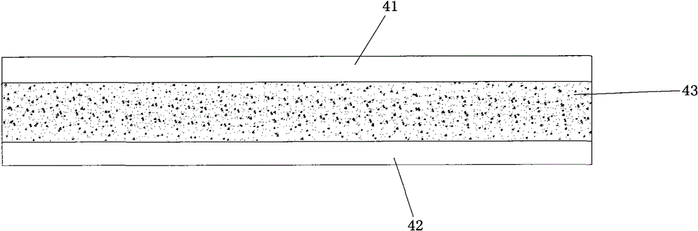 Polymer compound core body and preparation method thereof