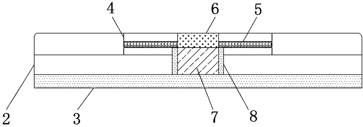 Green tea storage device with damp-proof function