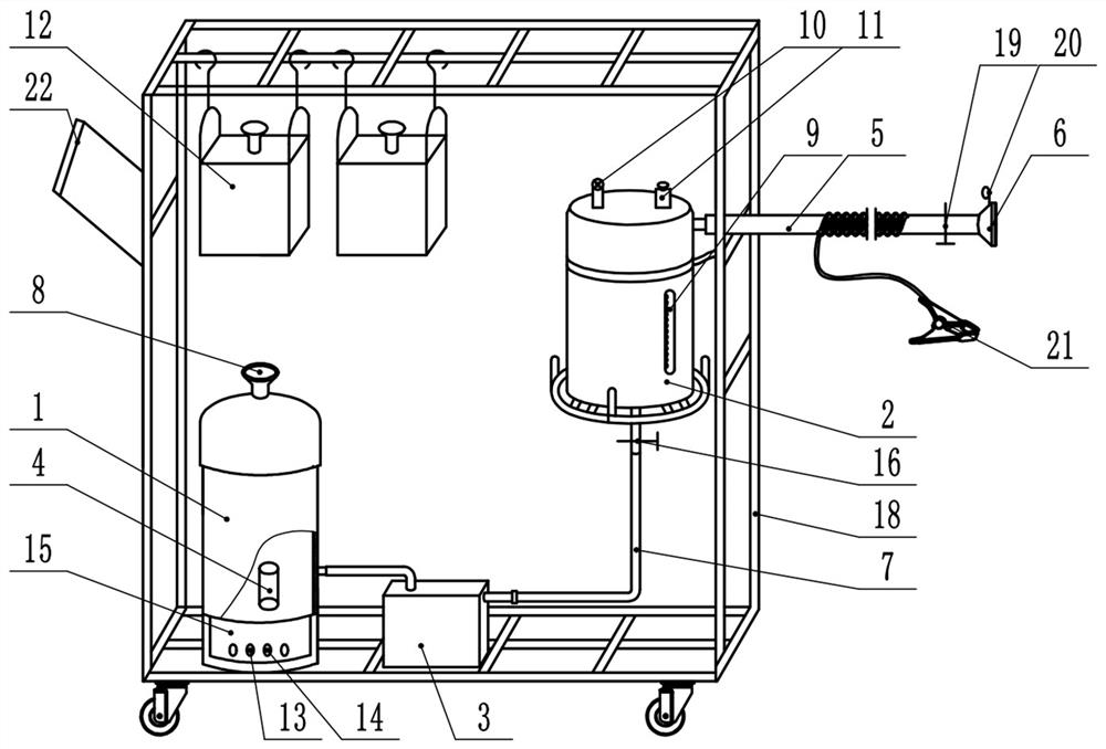 Atomizer for internal medicine of traditional Chinese medicine