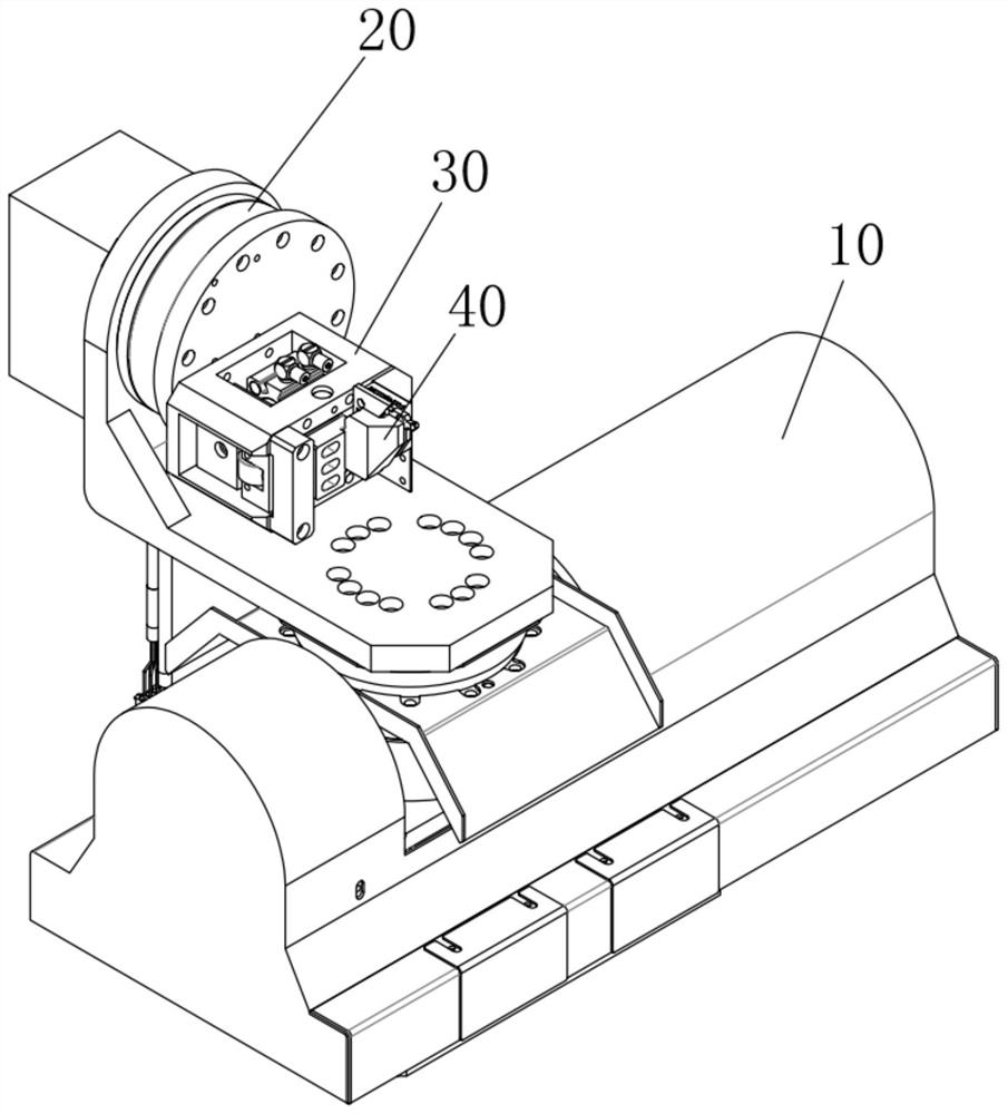 Multi-axis blade grinding production clamp