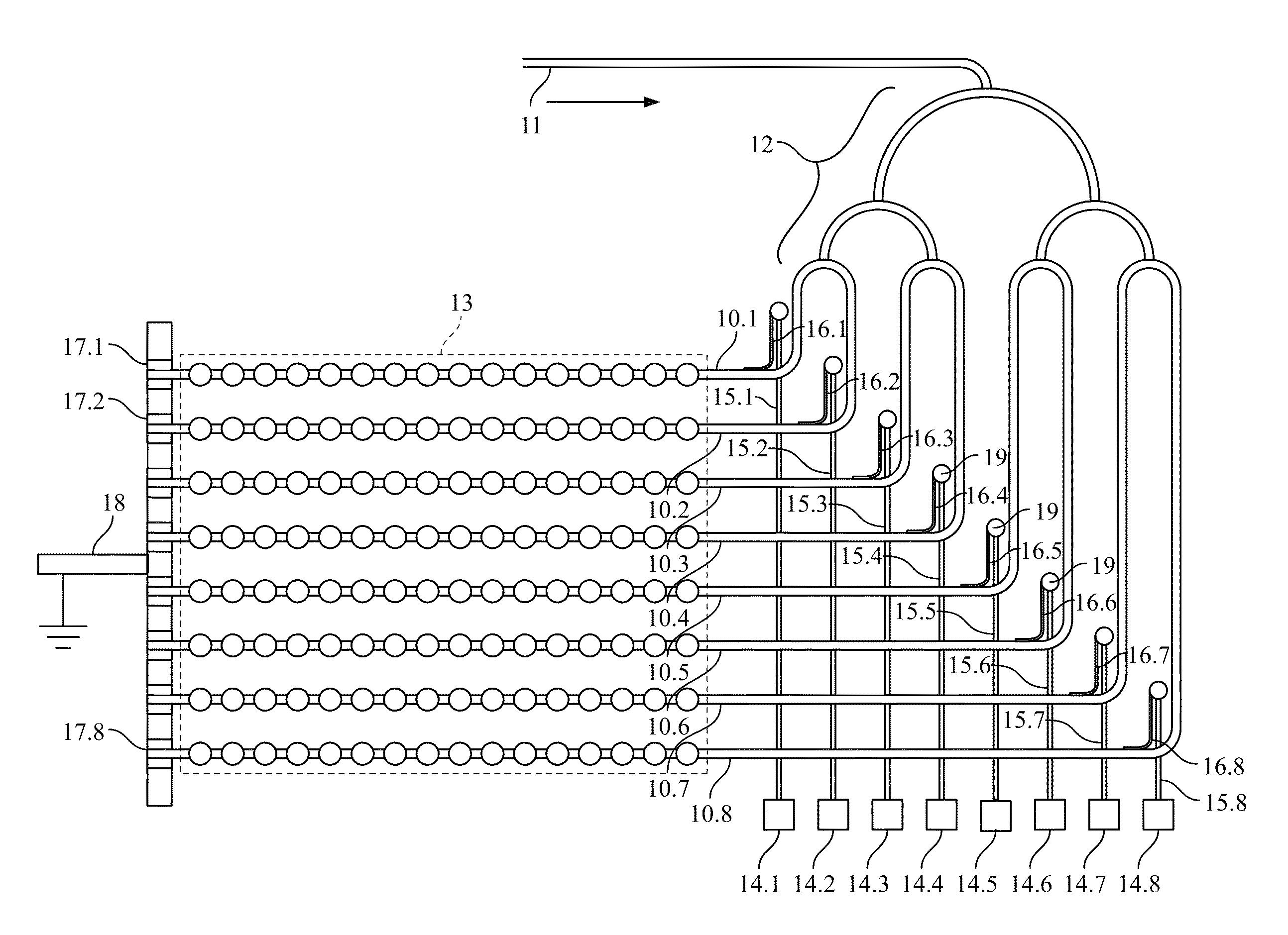 Method and apparatus of wide-angle optical beamsteering from a nanoantenna phased array