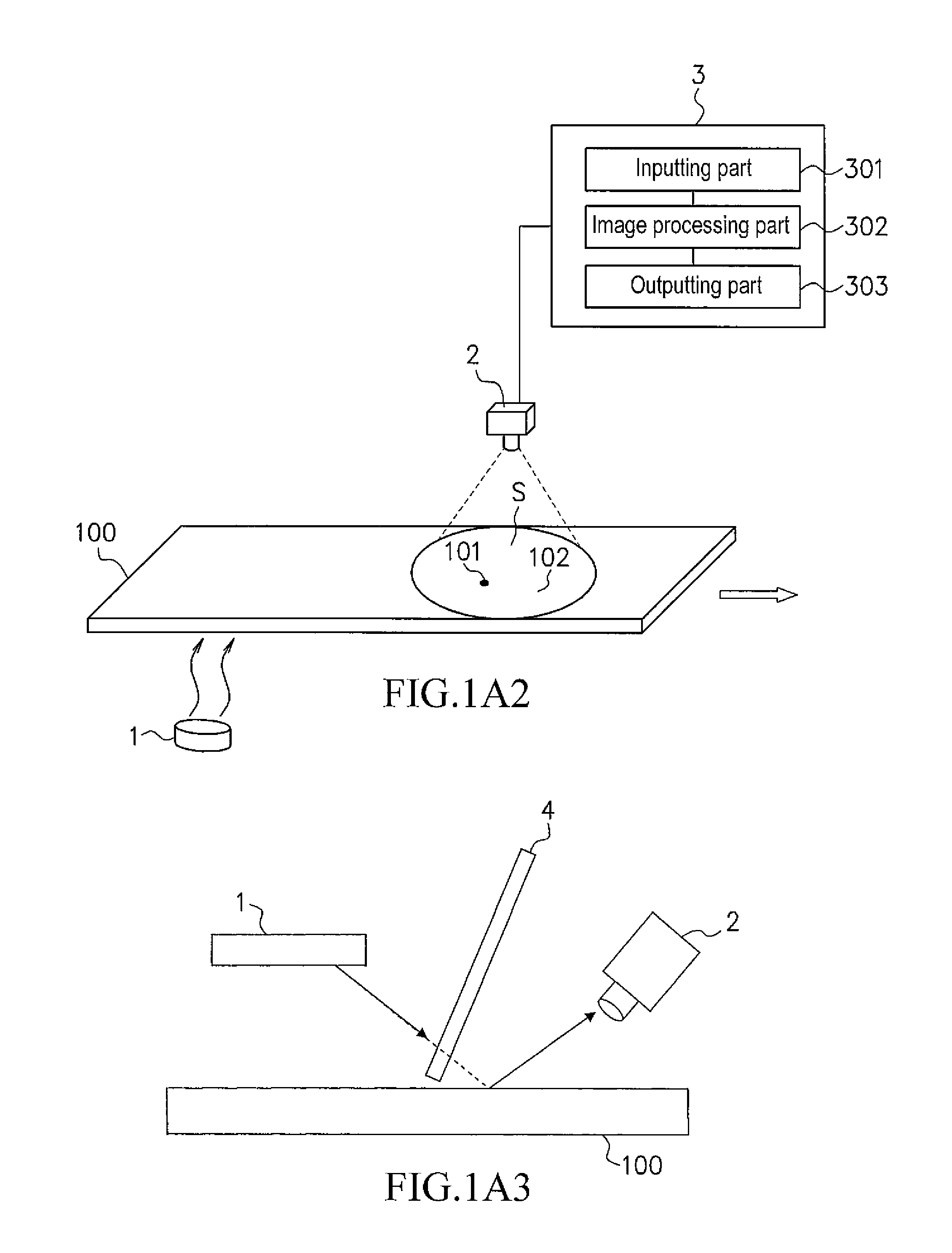 Method for detecting defect in material and system for the method