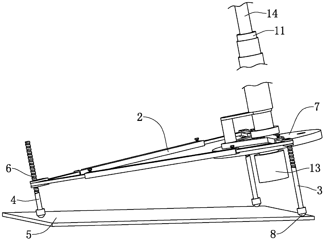 High-pressure water gun chiseling construction equipment and method