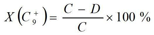 an ethylene cracker c  <sub>9</sub> Process for preparing benzene, toluene, xylene