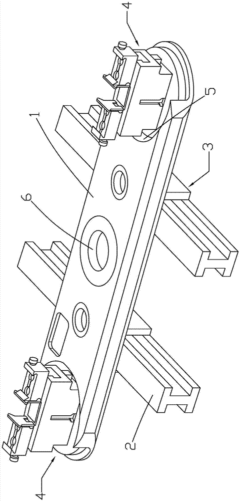 Locking device for machining mechanical parts