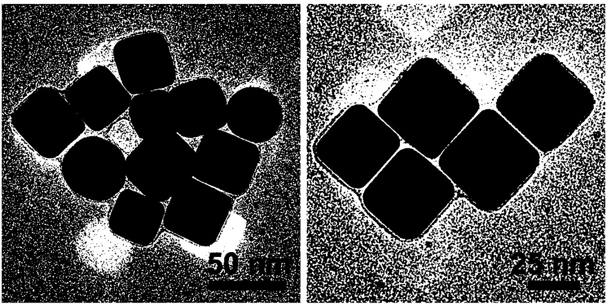 Hollow manganese dioxide nano-particle as well as preparation method and application thereof