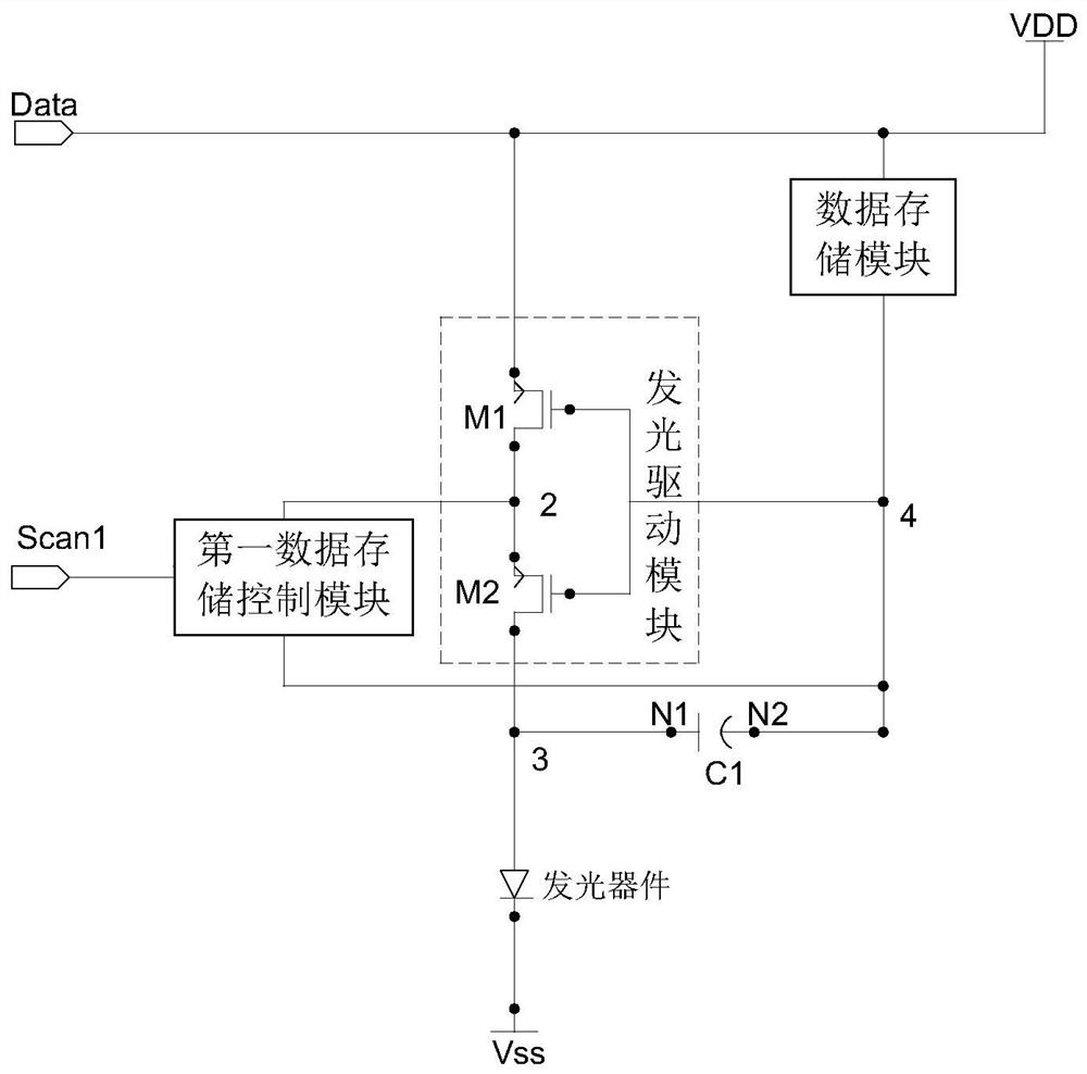 A pixel driving circuit, a display device, and a driving method for the pixel driving circuit