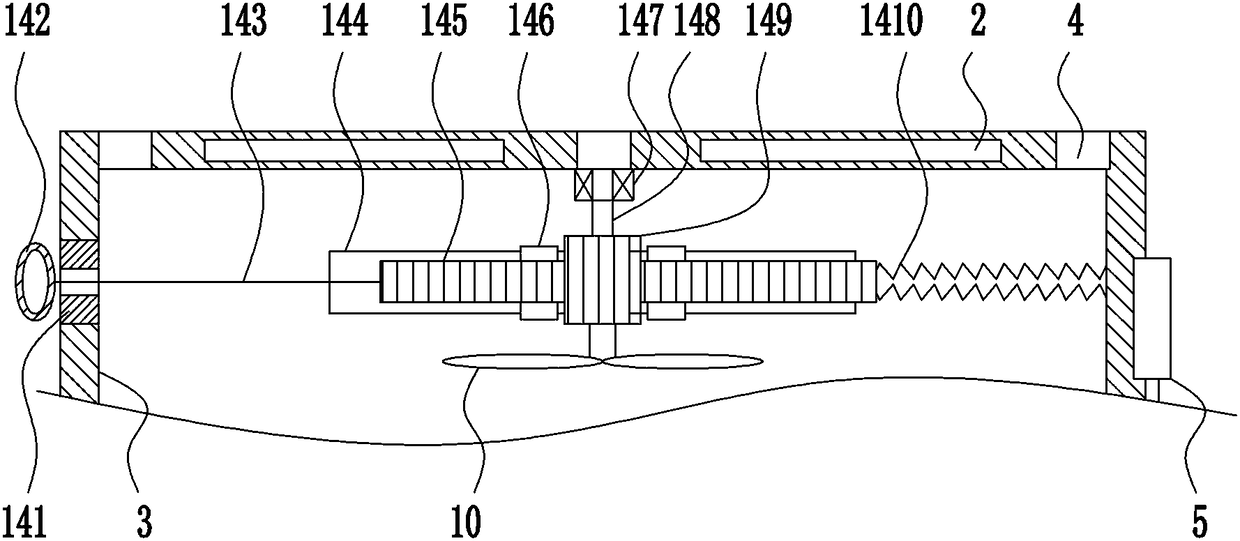 A heat dissipation device of an Internet of Things exchange