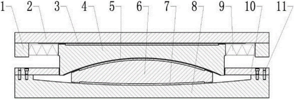 Conversion type friction pendulous shock absorption and isolation support