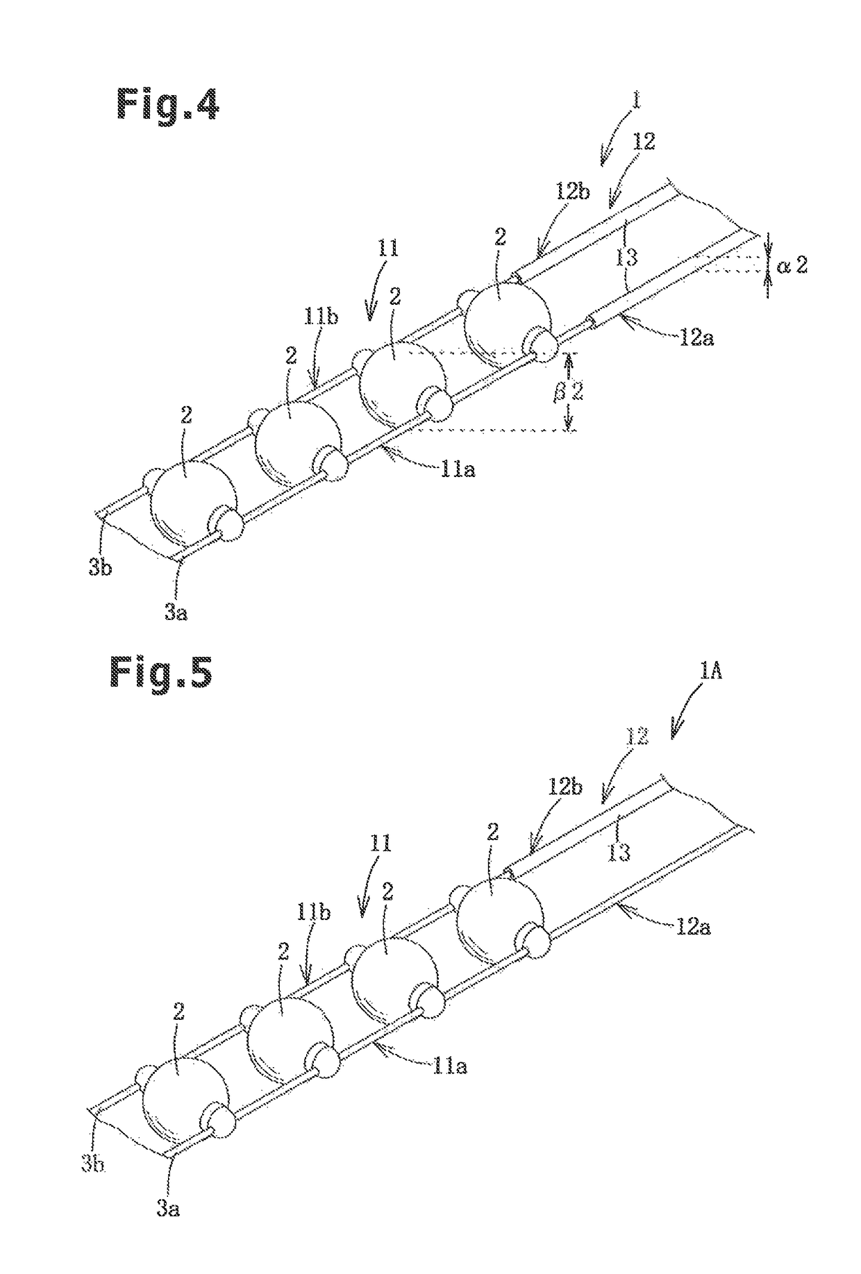 Functional yarn equipped with semiconductor functional elements