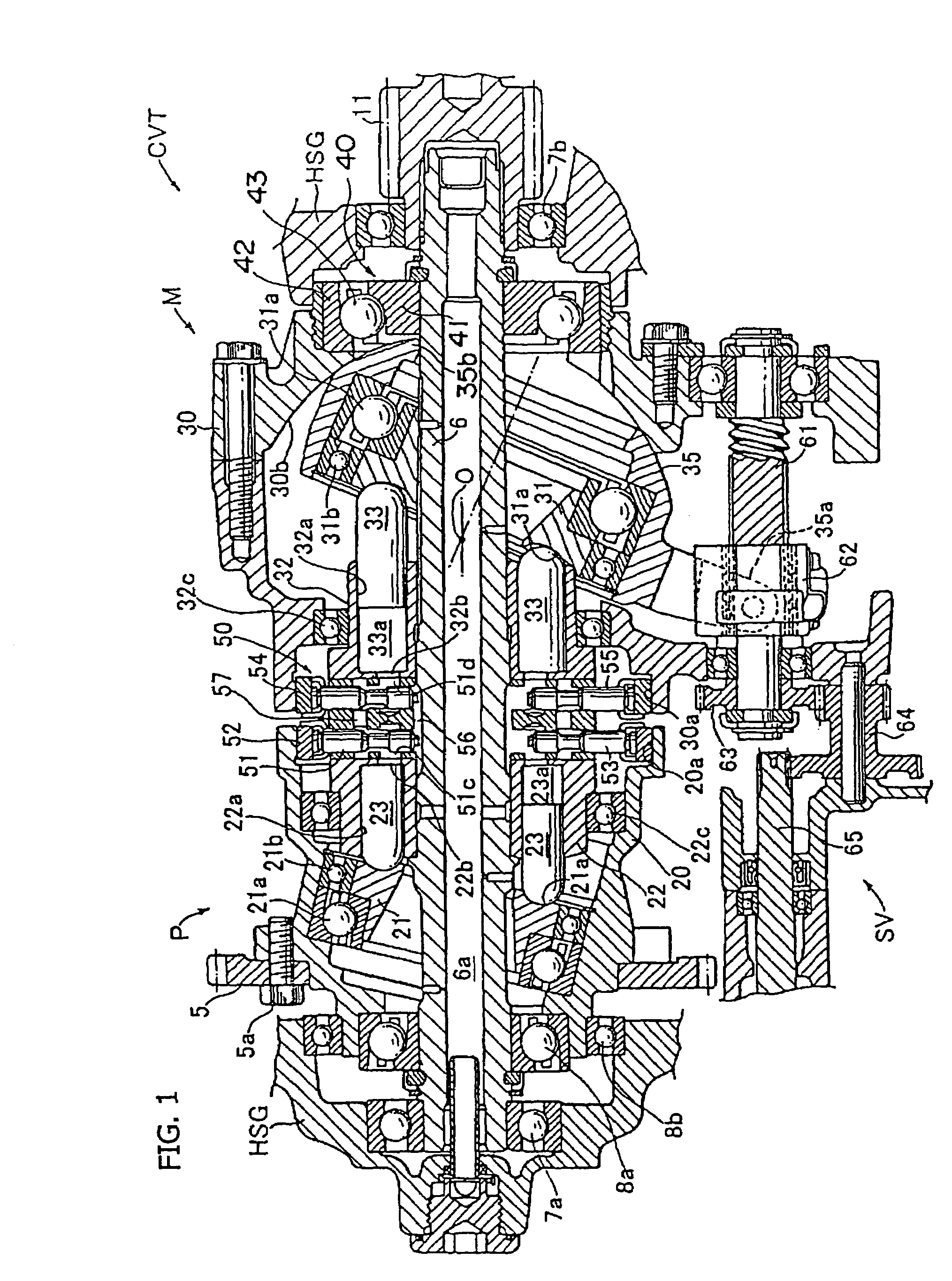 Hydraulic continuously variable transmission