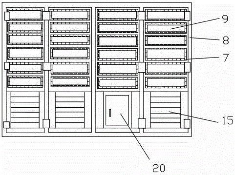 Indoor substation ventilation/noise-elimination/pressure-release integrated device