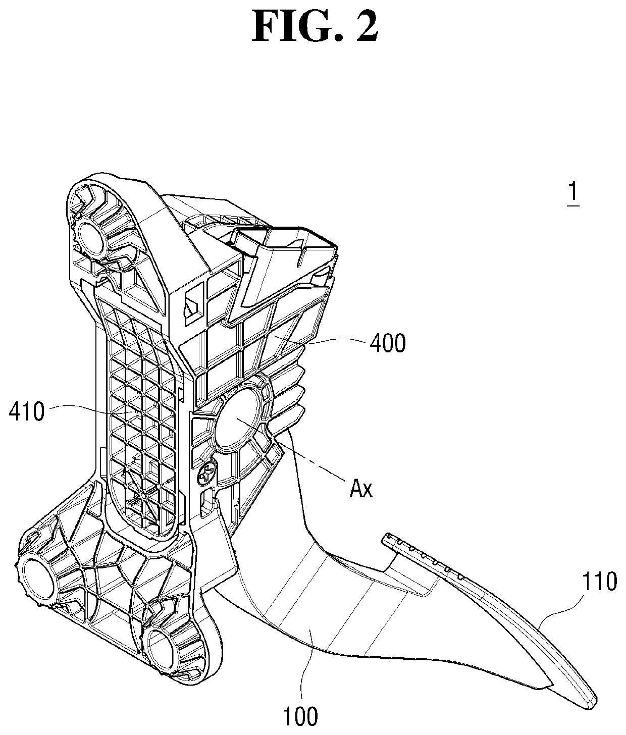 Pedal device for vehicle