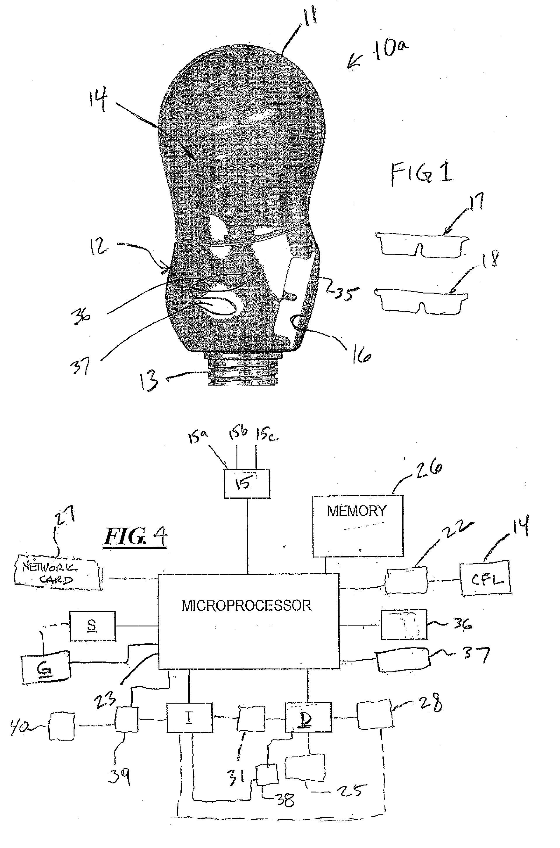 Combination Light Device with Insect Control Ingredient Emission