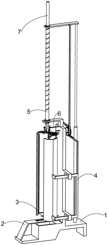 Device for removing solidified oil stains on inner wall of petroleum pipe
