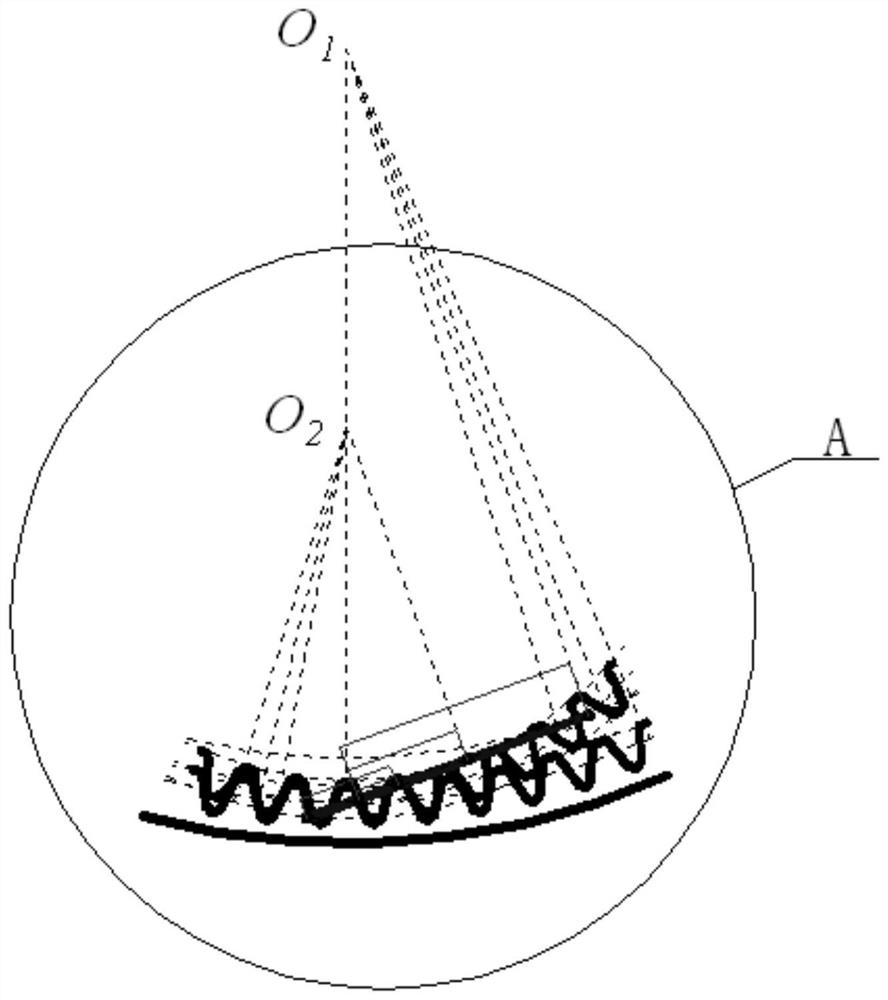 Six-degree-of-freedom kinetic model modeling method for internal meshing gear pair