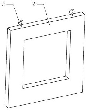 Hoisting device for green building assembly type building assembly wallboard