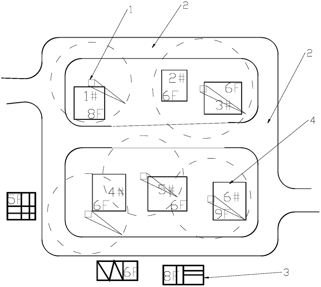 A method of type selection and layout of tower crane based on BIM technology in assembled engineering