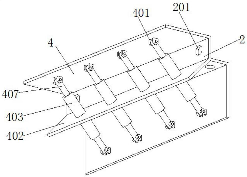 Rectifying and reinforcing device for preventing inclination of combined house
