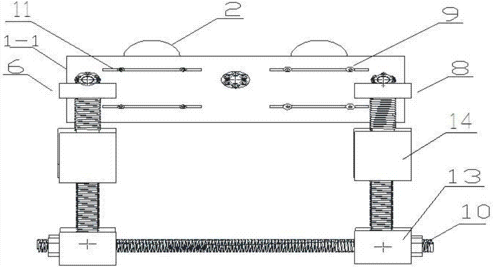 A modular variable-span variable-amplitude large-scale vibrating screen