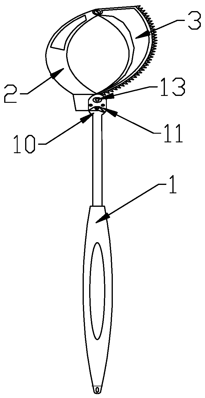 Single Arm Ratchet Cable Cutter