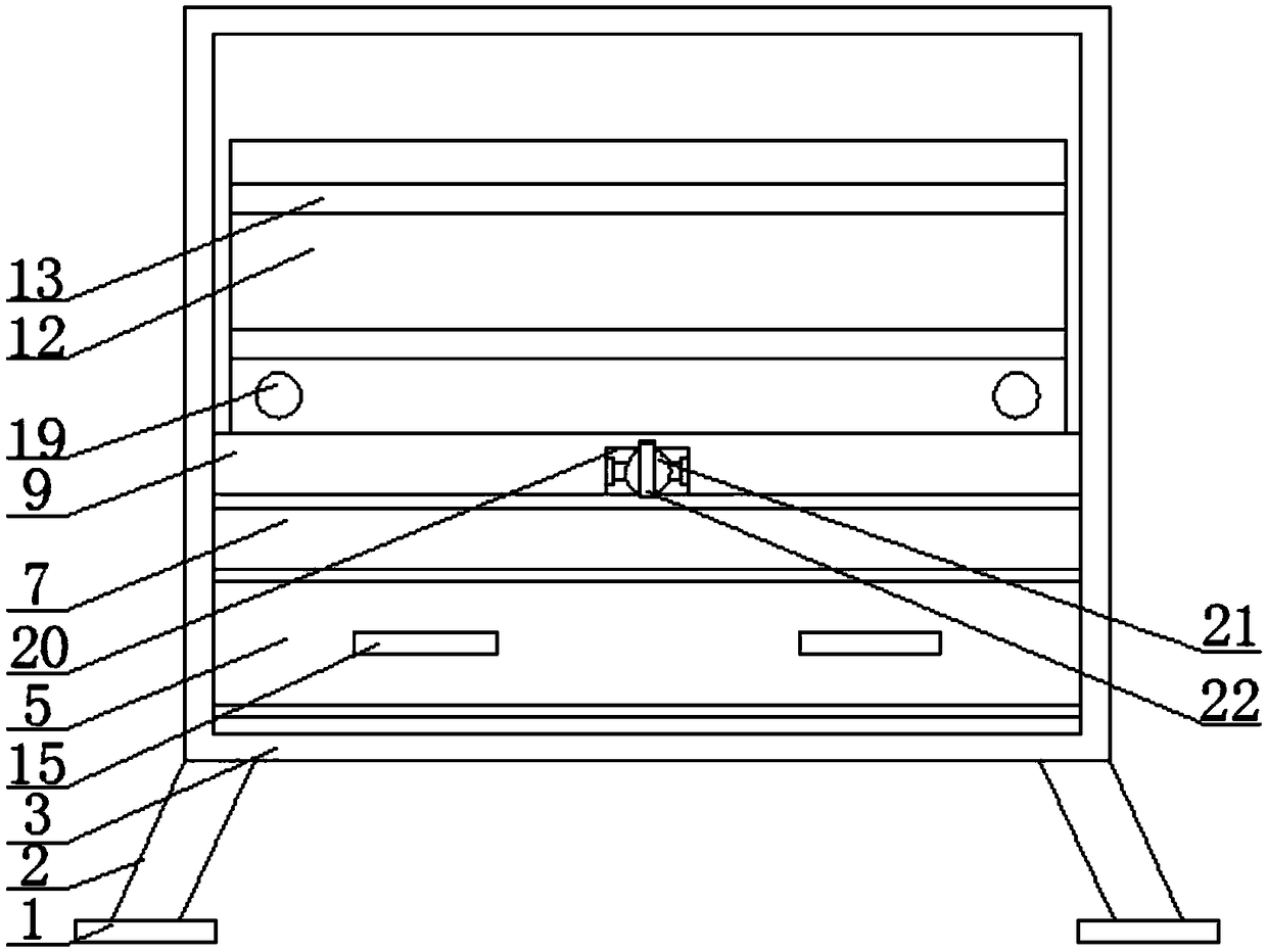 Storage box suitable for automobile parts