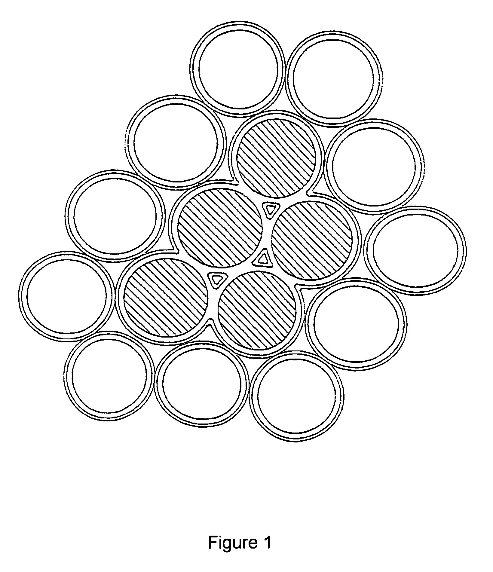 Core-shell particles having non-polar outer surface and methods for producing a three-dimensional object from the particles