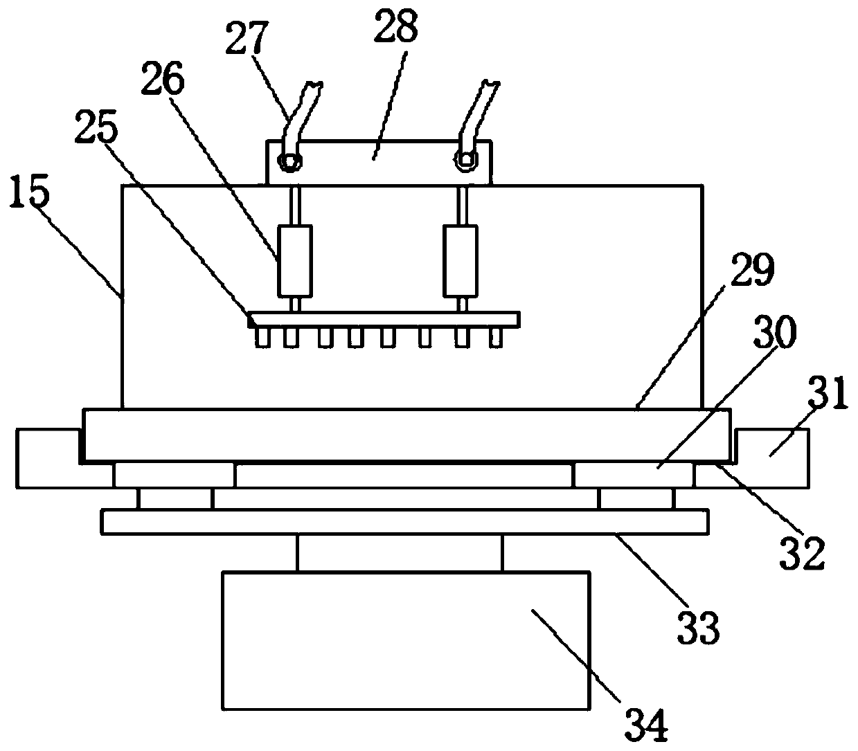 High-efficiency food stirring device