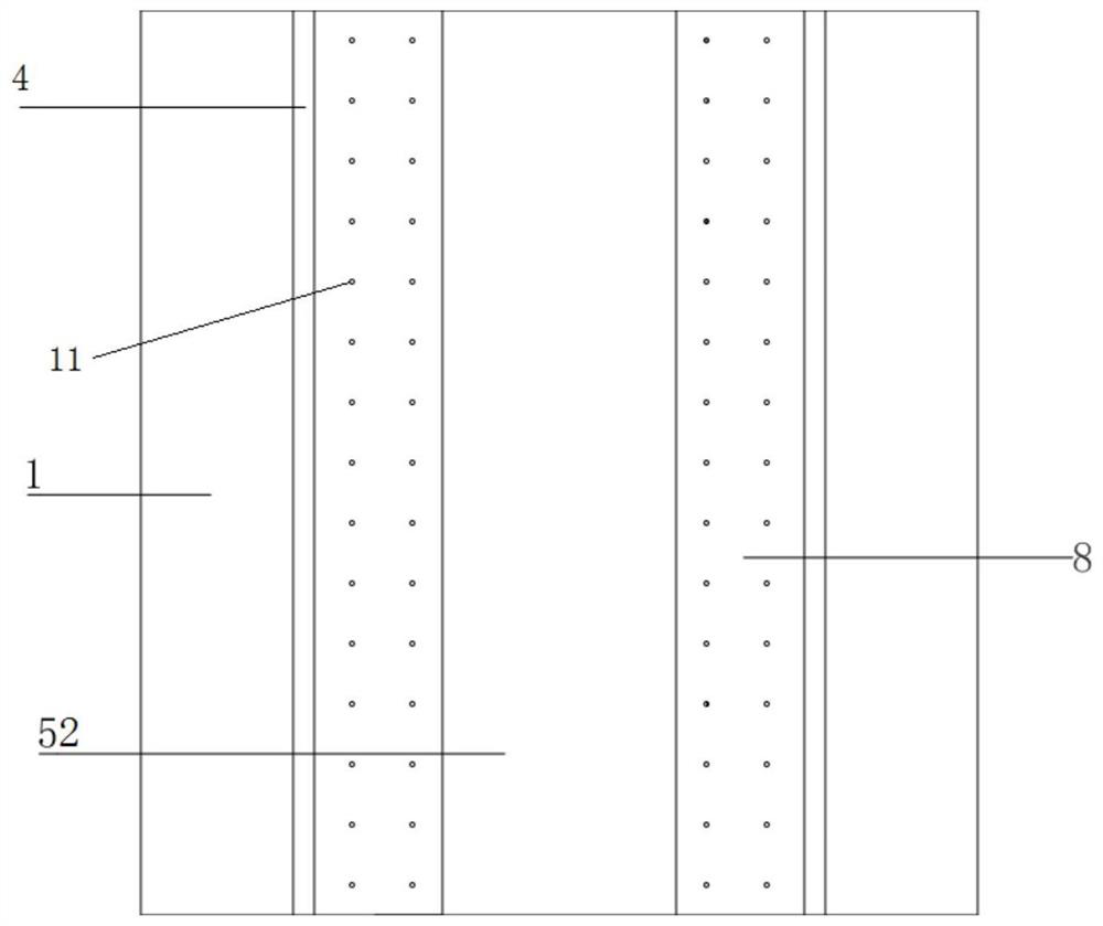 Double-steel-plate shear wall internally provided with replaceable inclined struts and construction method of double-steel-plate shear wall