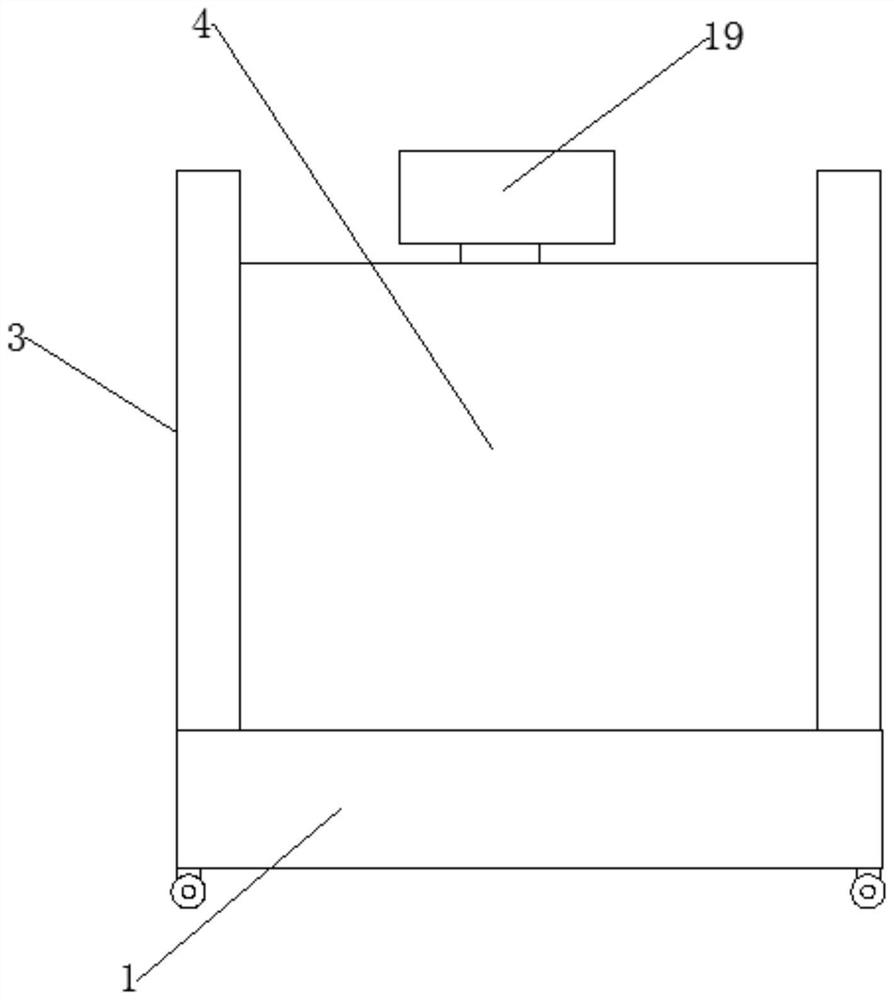 Multifunctional auxiliary device for obstetrics and gynecology department