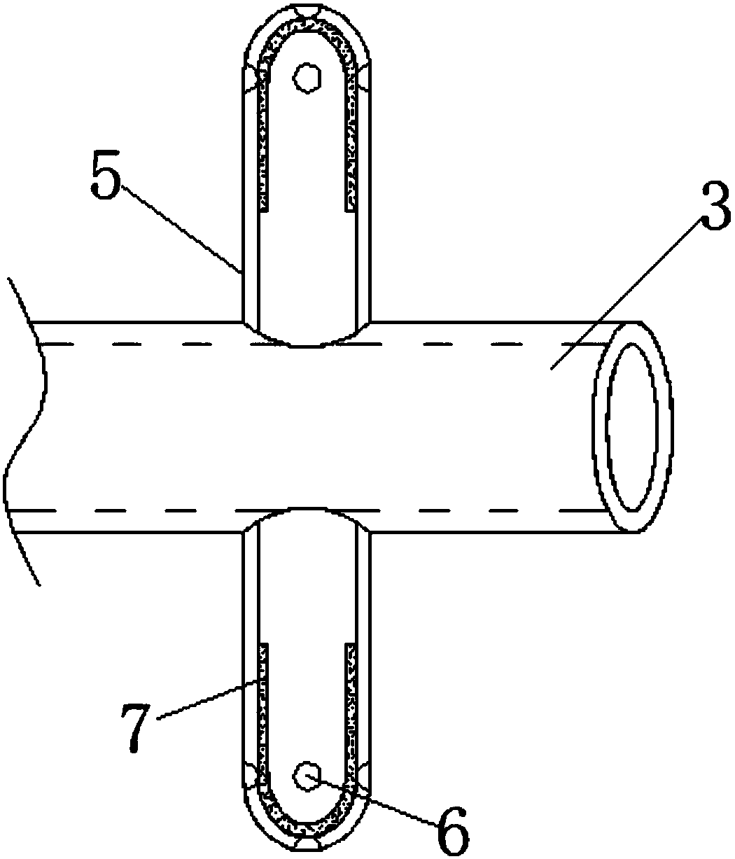 Calcium carbonate processing drying device for preventing calcium carbonate slurry from caking