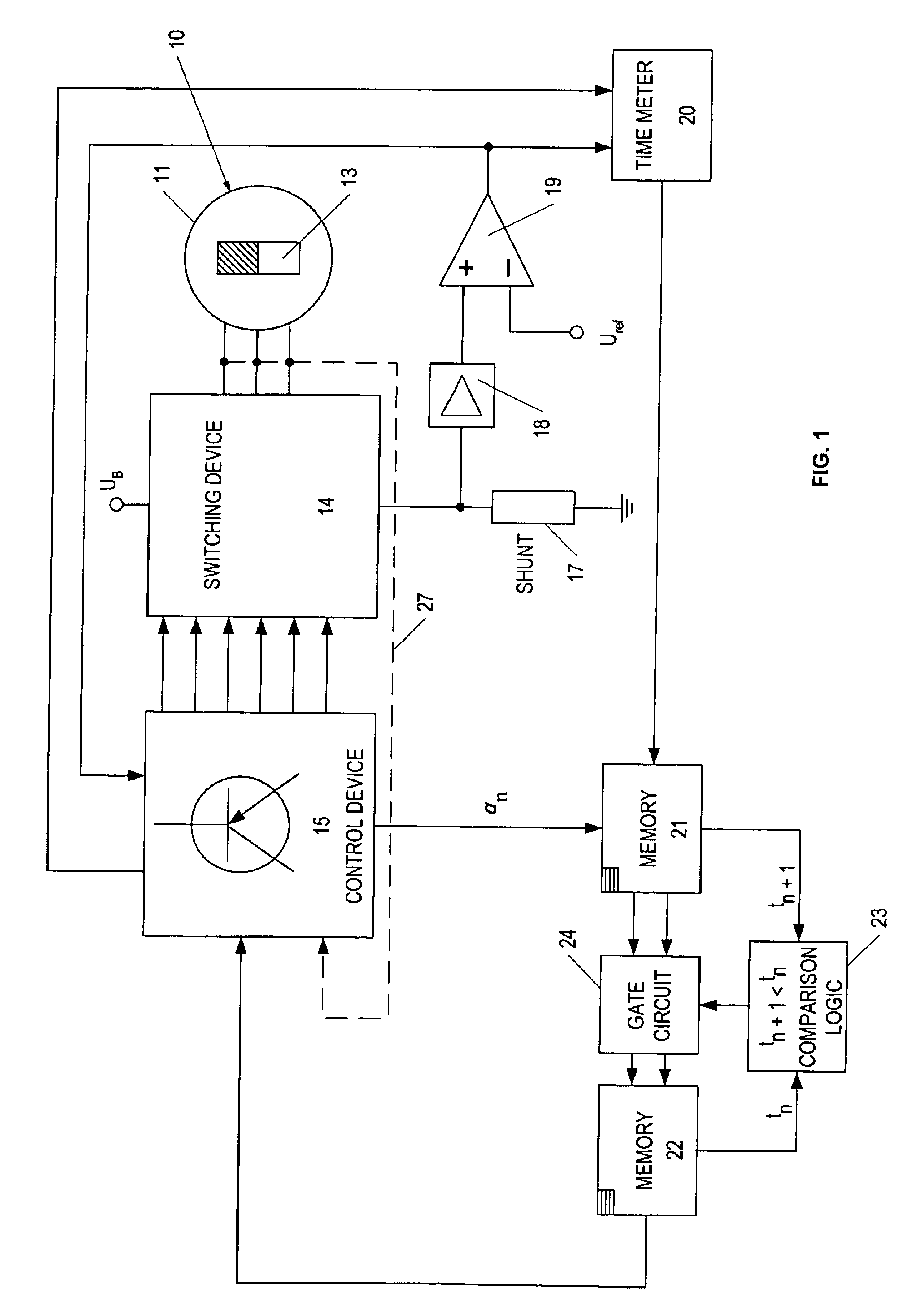 Method for starting a brushless d.c. motor