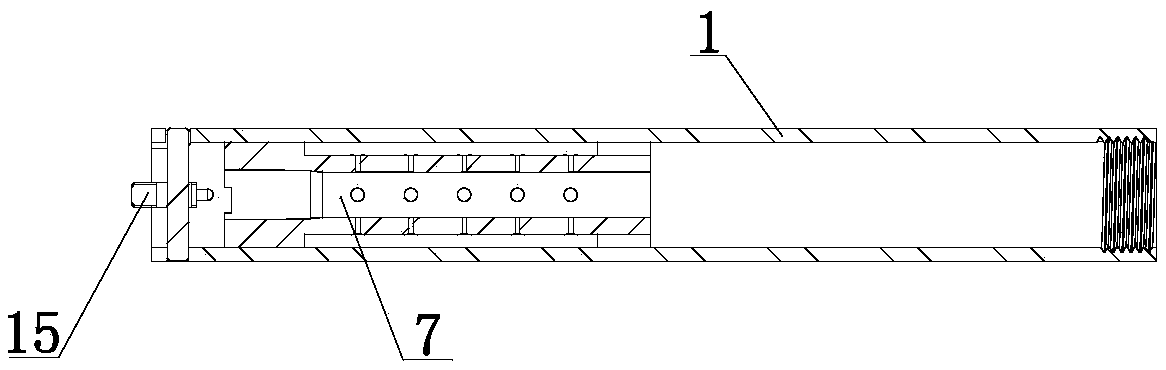 A set device for heat treatment of metal filter element fine filter